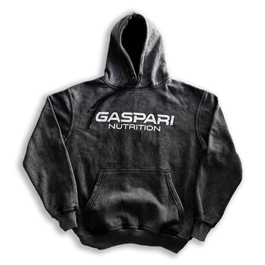 Gaspari Acid Wash Hoodie | Black